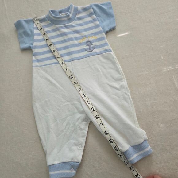 Vintage "First Mate" Pantsuit 6-9 months - Picture 4 of 5